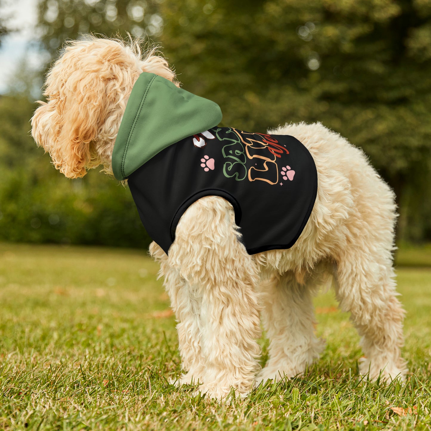 SANTA'S LITTLE YELPER - Xmas Dog Hoodie