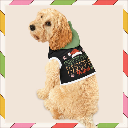 SANTA'S LITTLE YELPER - Xmas Dog Hoodie