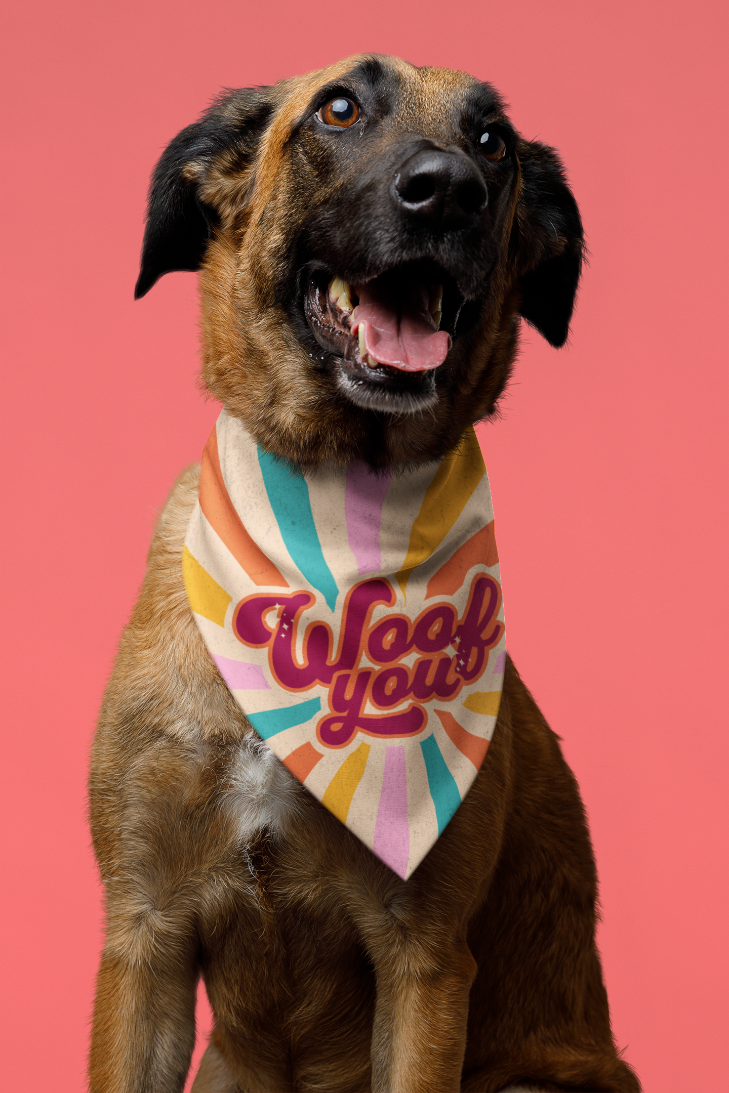 Cute Woof You Dog Bandana