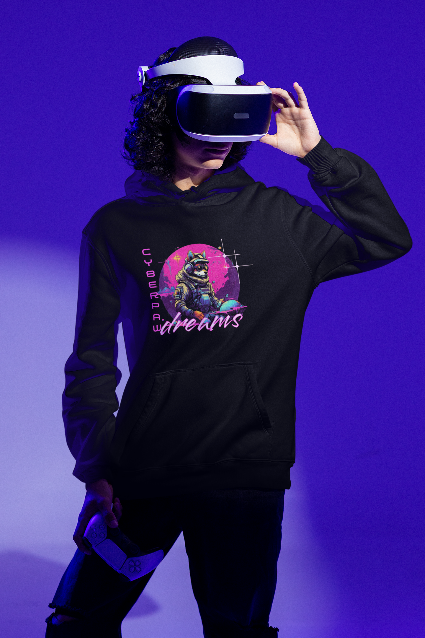 Unisex Black Color Hoodie