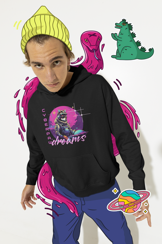 Unisex Black Color Hoodie