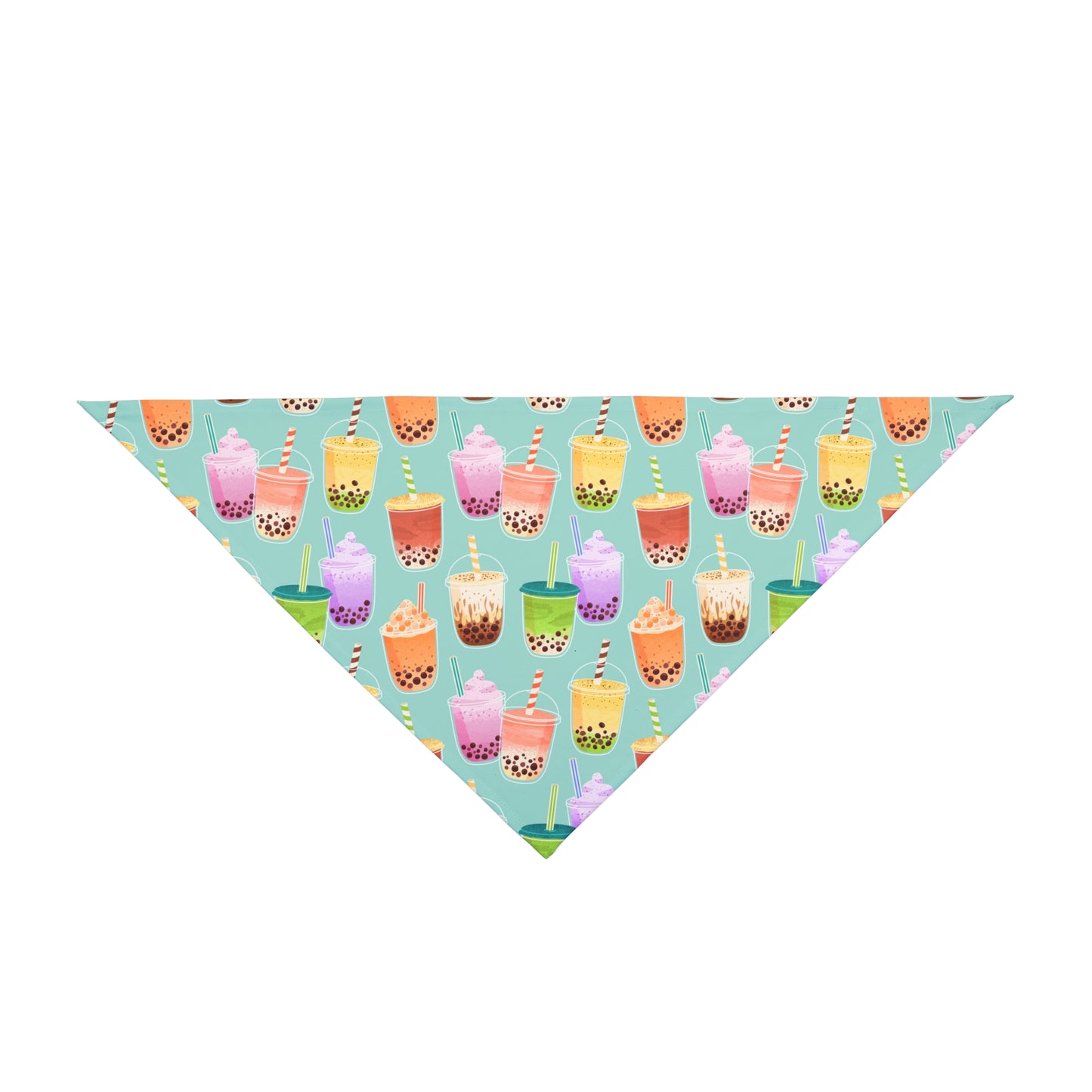 Boba tea - kawaii dog bandana mock-up