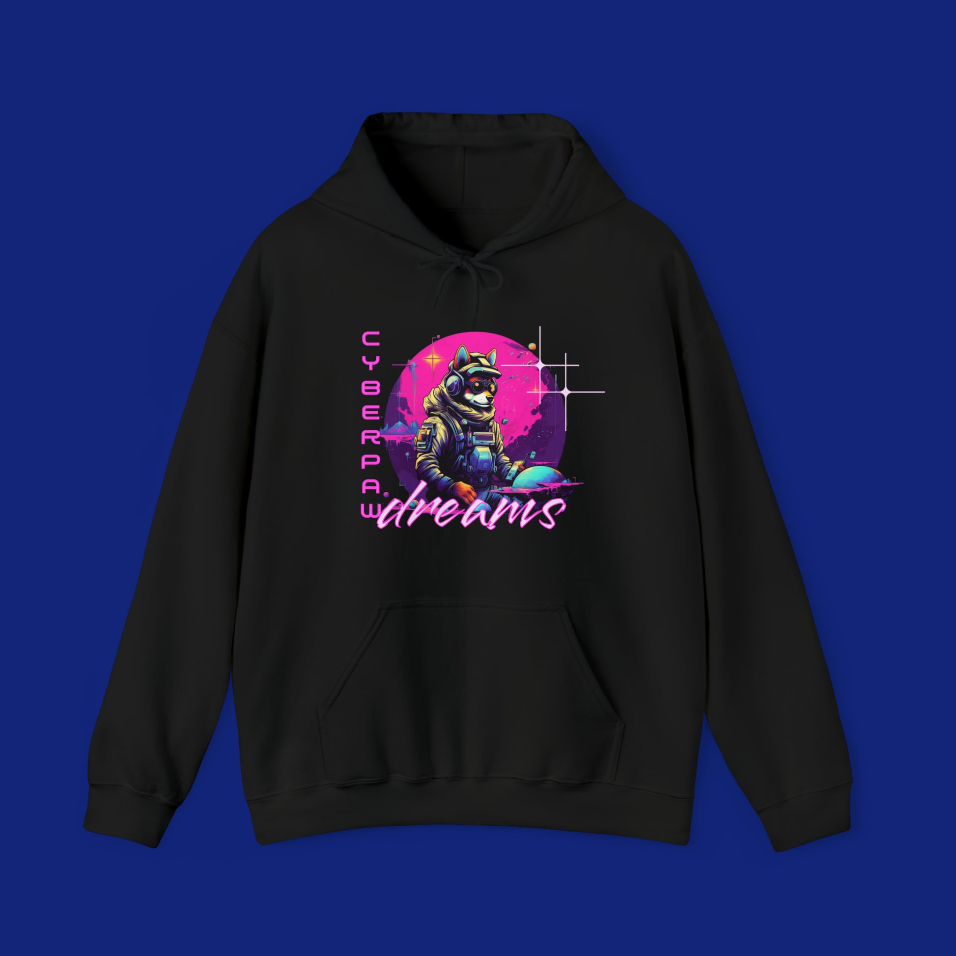 Unisex Black Color Hoodie 