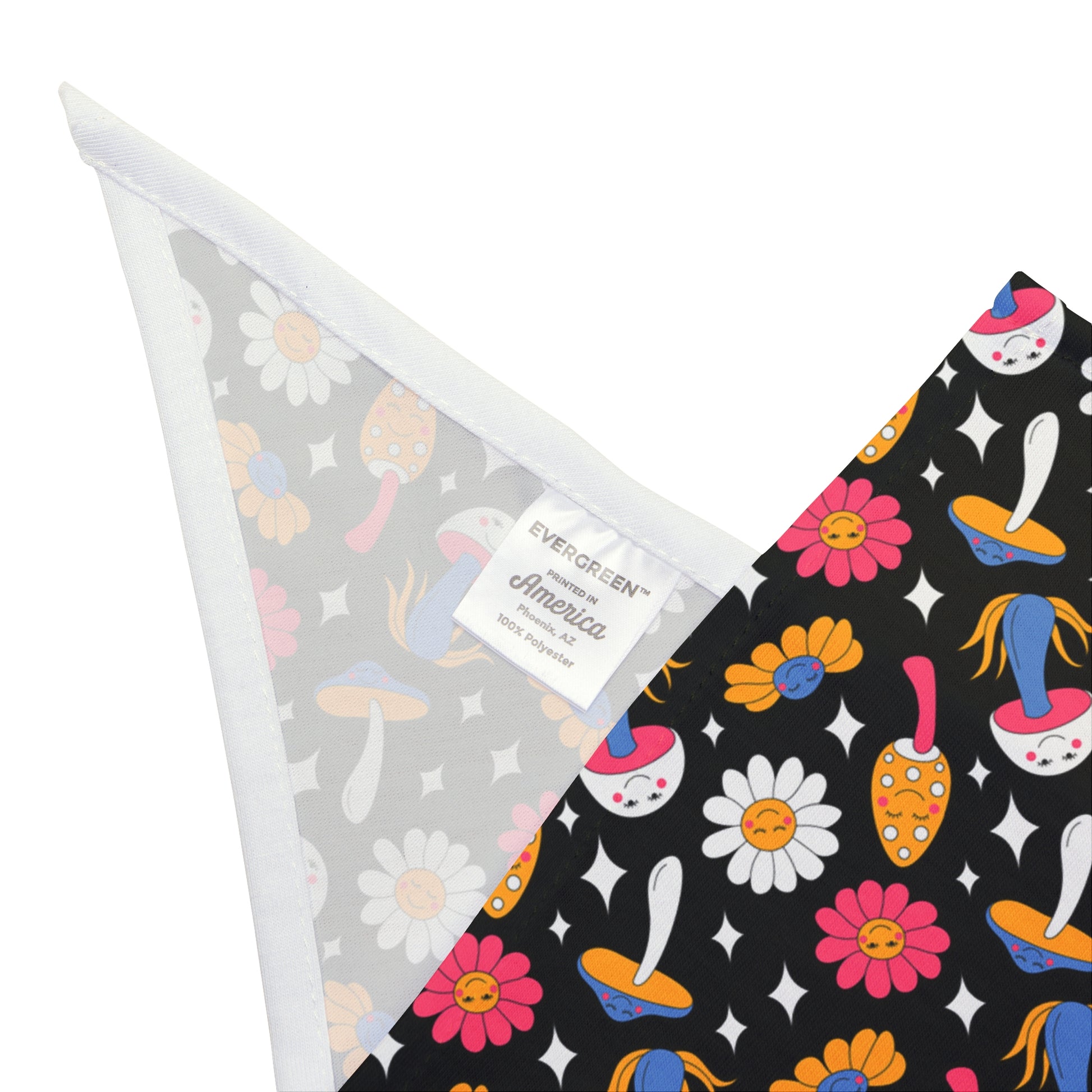 Daisy dog bandana mock-up