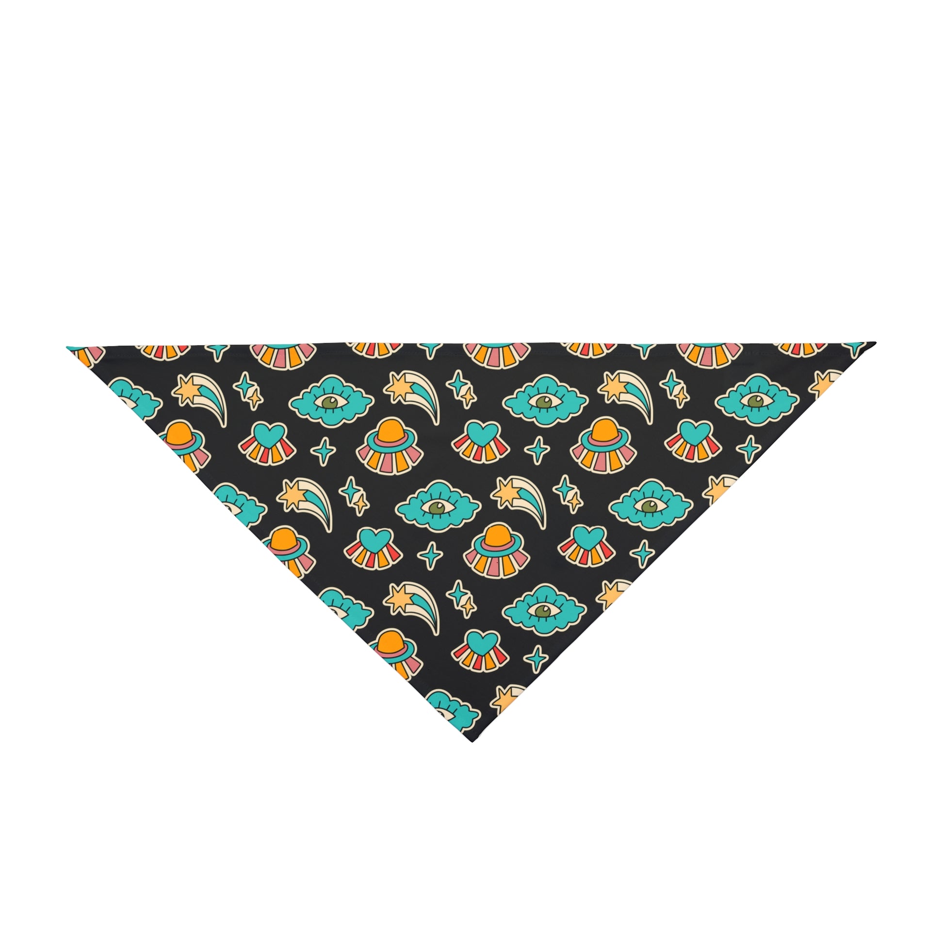 Cosmic love dog bandana mock-up