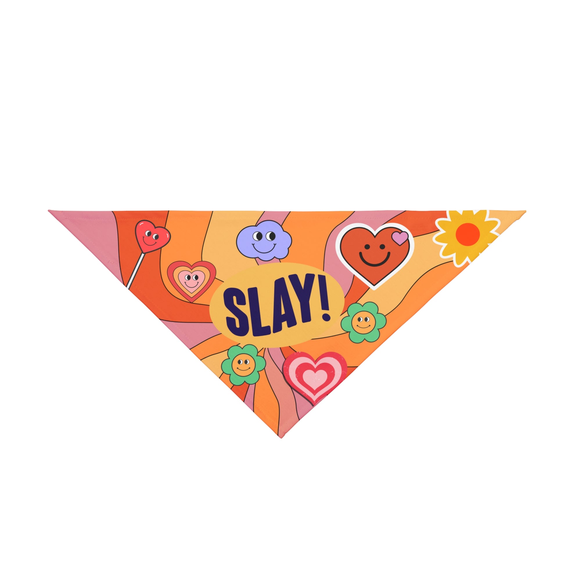 Slay dog bandana mock-up