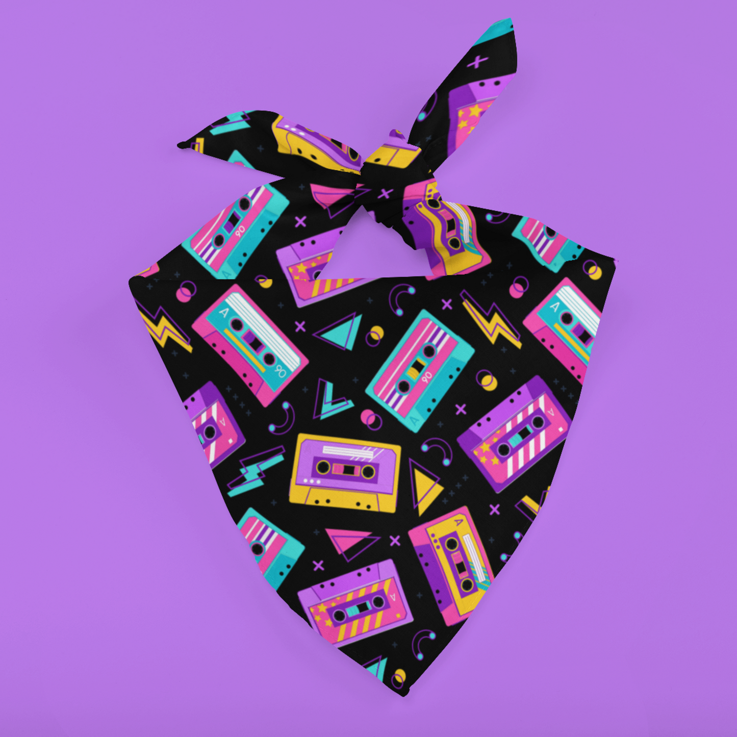 90s music - dog bandana