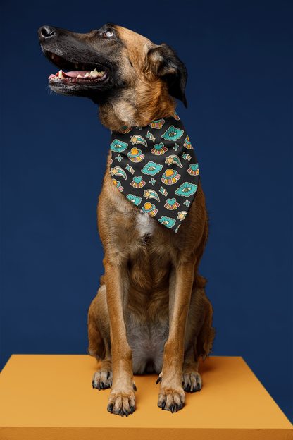 Cosmic love dog bandana big dogs