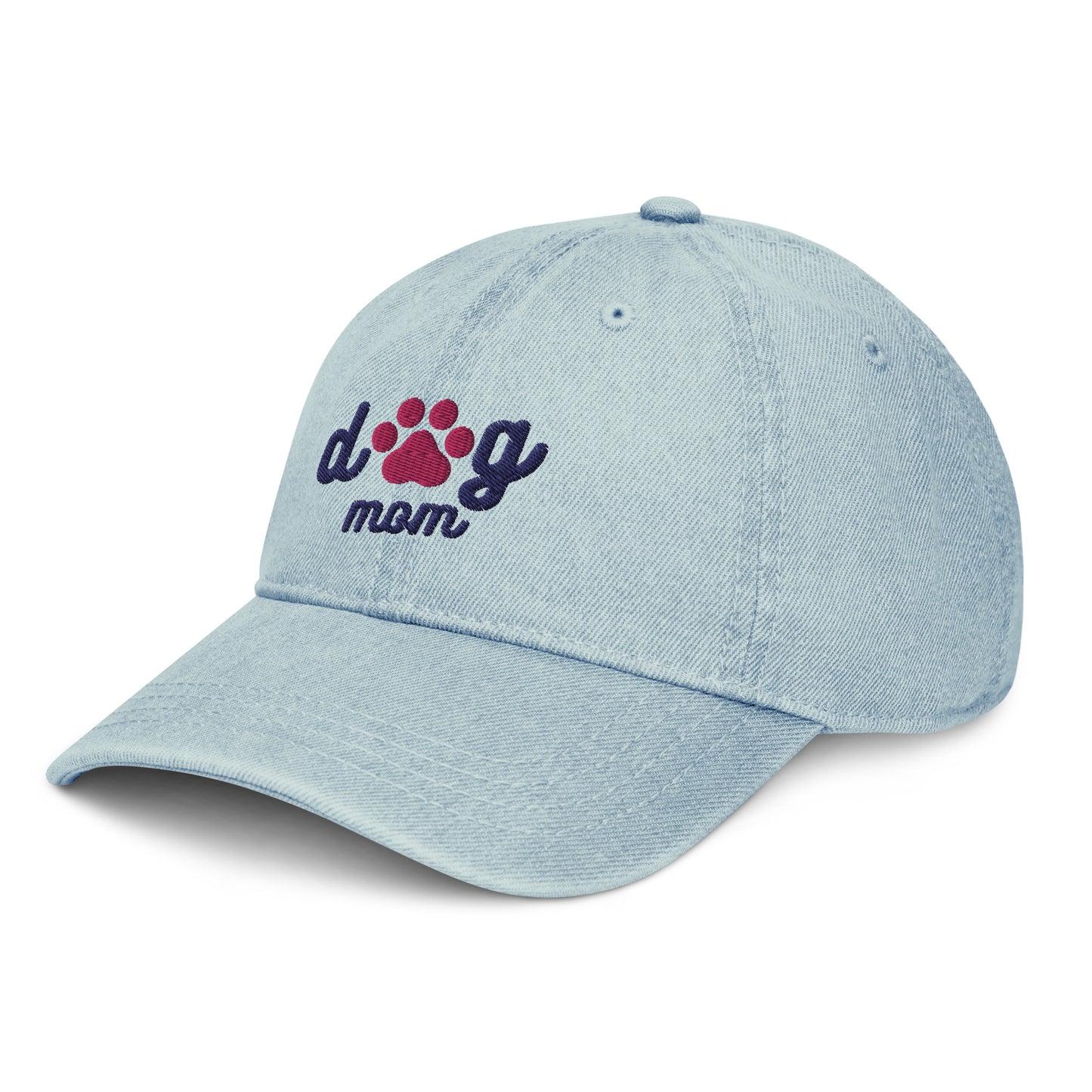 DOG MOM Denim Hat