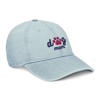 DOG MOM Denim Hat