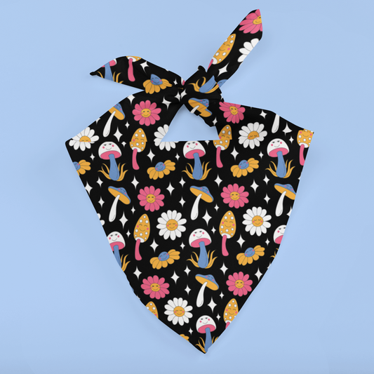 Daisy dog bandana mock-up