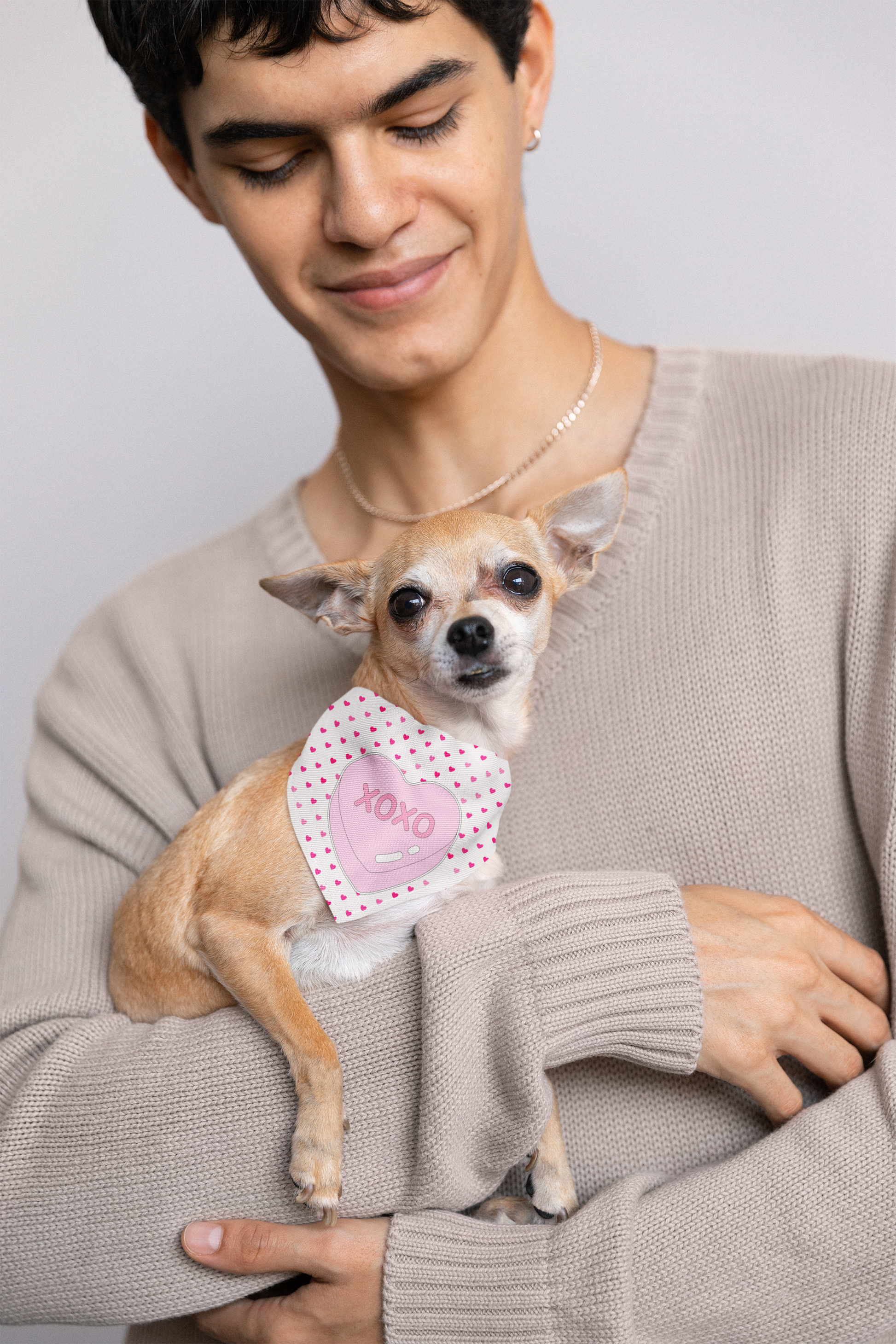 Stylish Xoxo Dog Bandanas