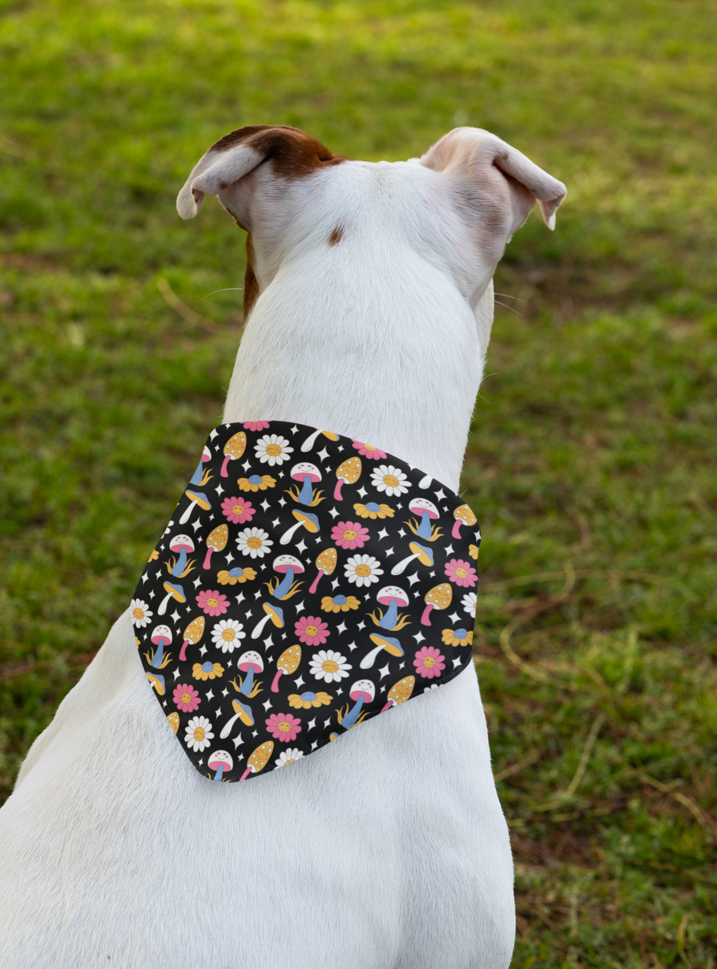 Daisy dog bandana large dog breed