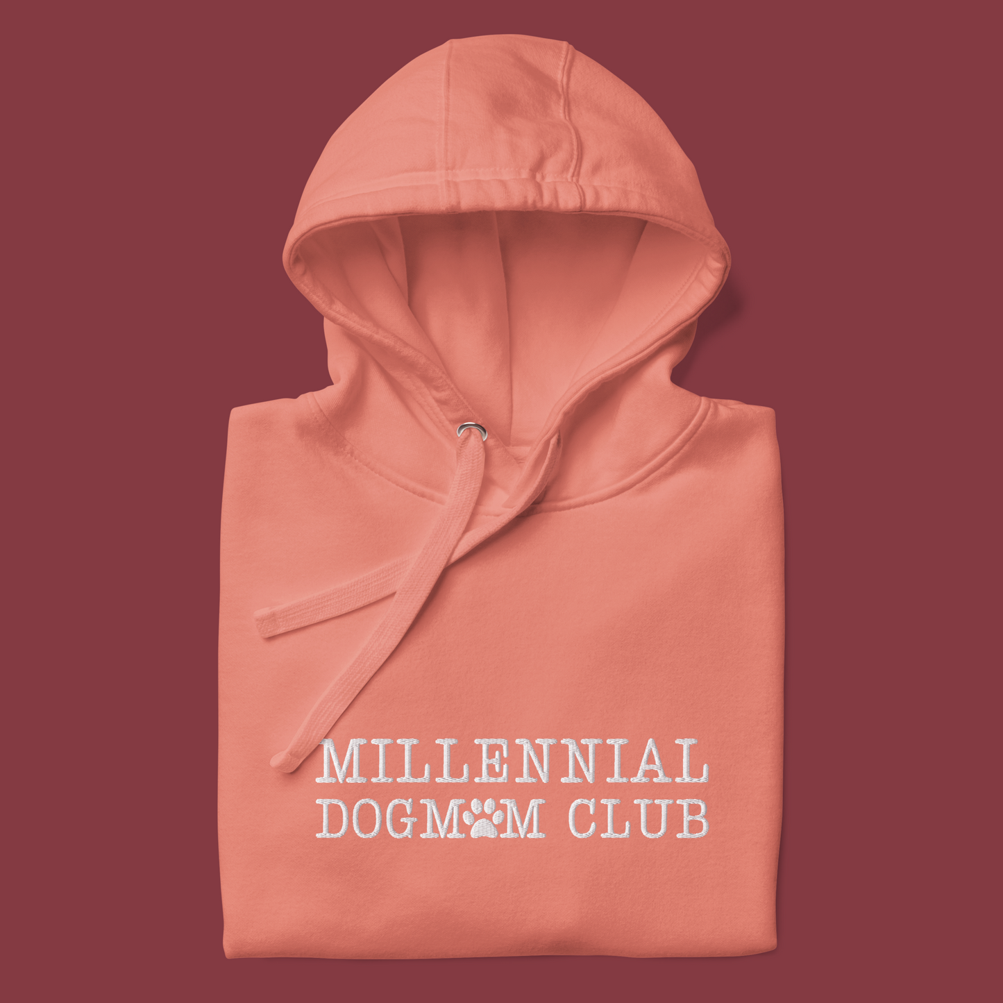 Millennial Dog Mom Hoodie